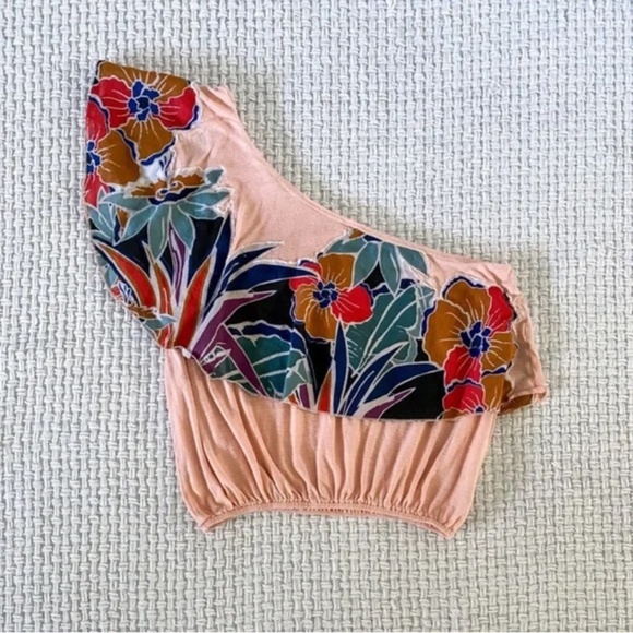 One Shoulder Free People Top Size XS - Picture 2 of 5